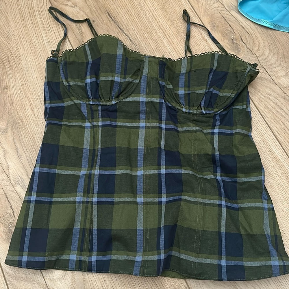 WeWoreWhat corset top